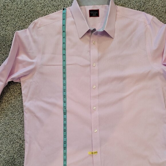 **Men's Untuckit Pink white Pinstripe Button down Shirt XX- Large, Nice *** - Picture 6 of 11